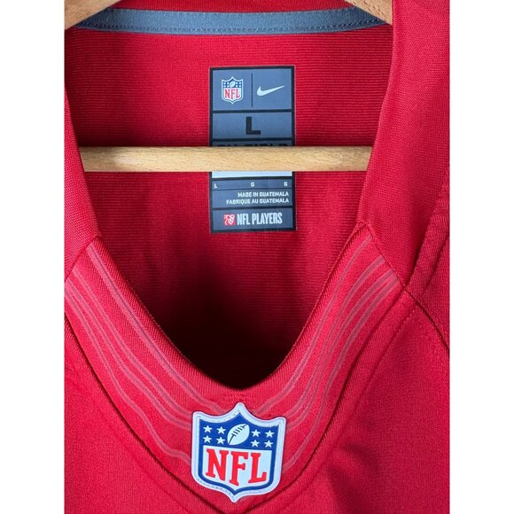 Nike NFL On Field 49ers Kaepernick #7 Red Jersey Size L - Picture 5 of 7